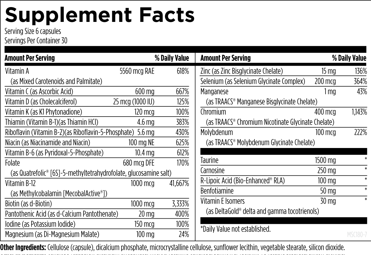 Doc's Original Multi-Synergy Doc's Original Vitamins