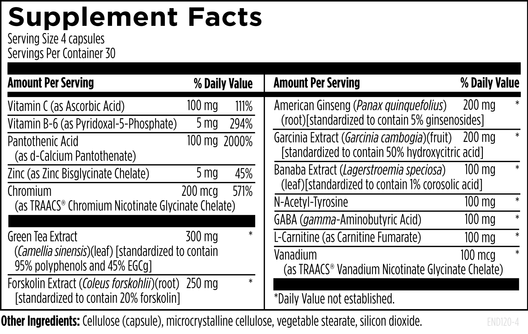 Doc's Original Endoslim Doc's Original Vitamins