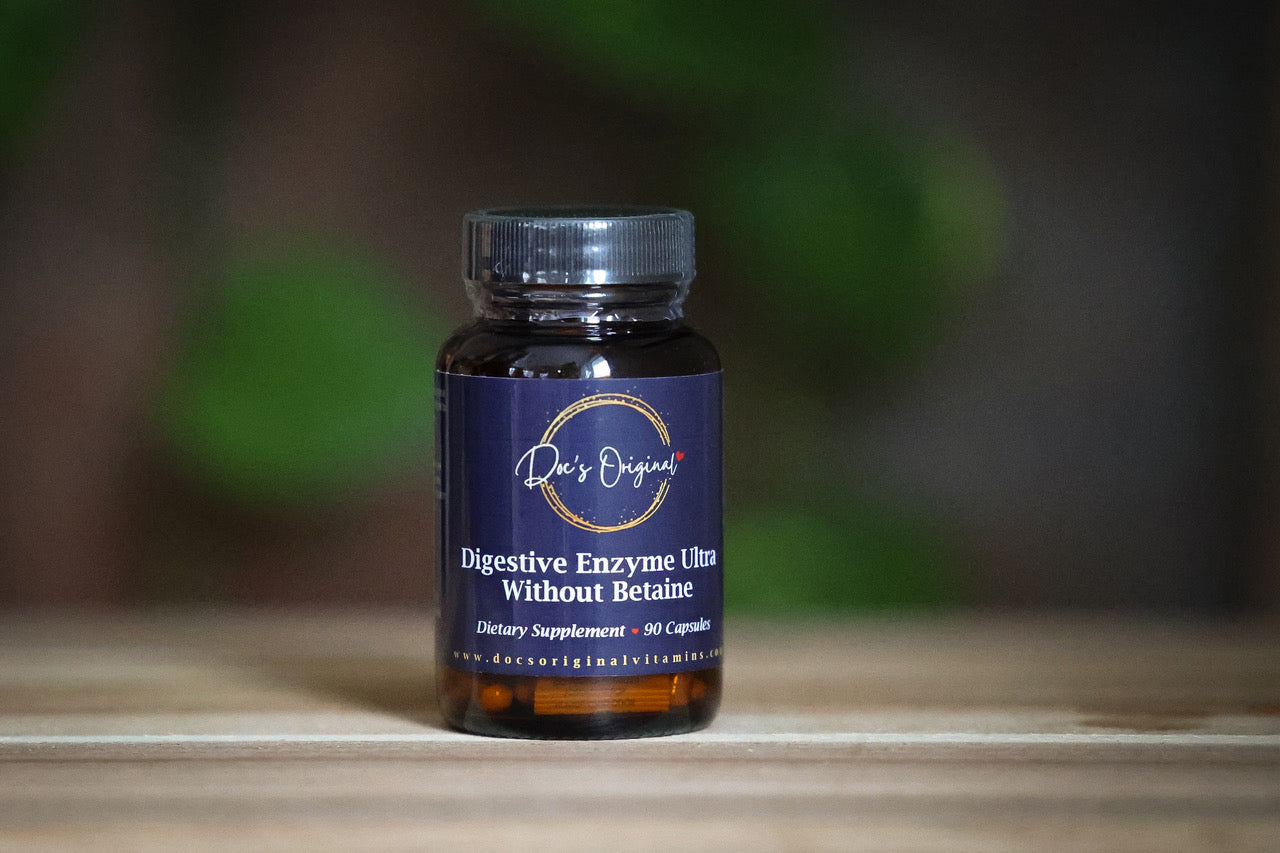Doc's Original Digestive Enzyme ultra without Betaine